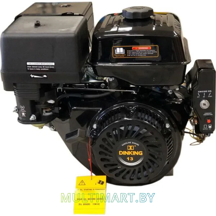 Бензиновый двигатель Dinking DK390F (S shaft)